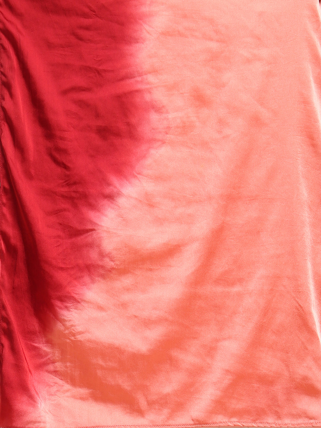 Ombré Shaded Satin Scarf