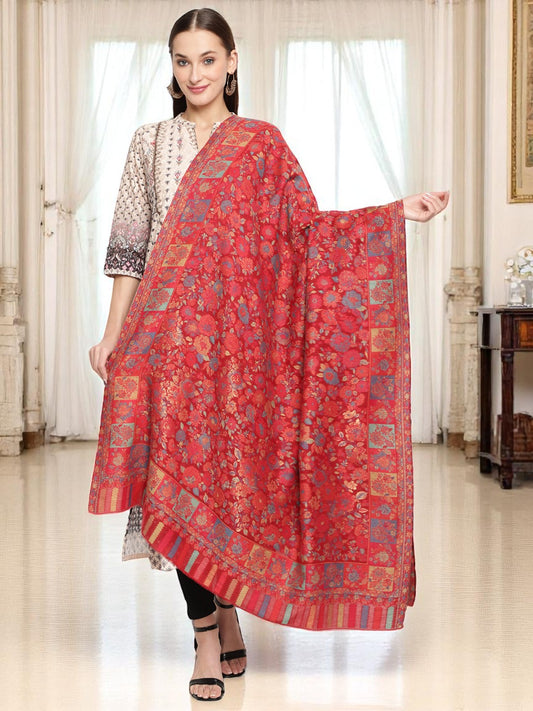 Zari Woven Kani Shawl