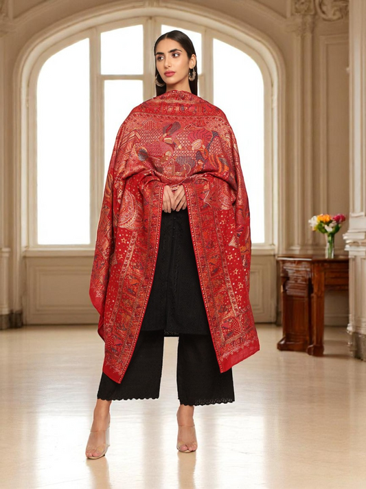 Mehal Design Darbar Shawl