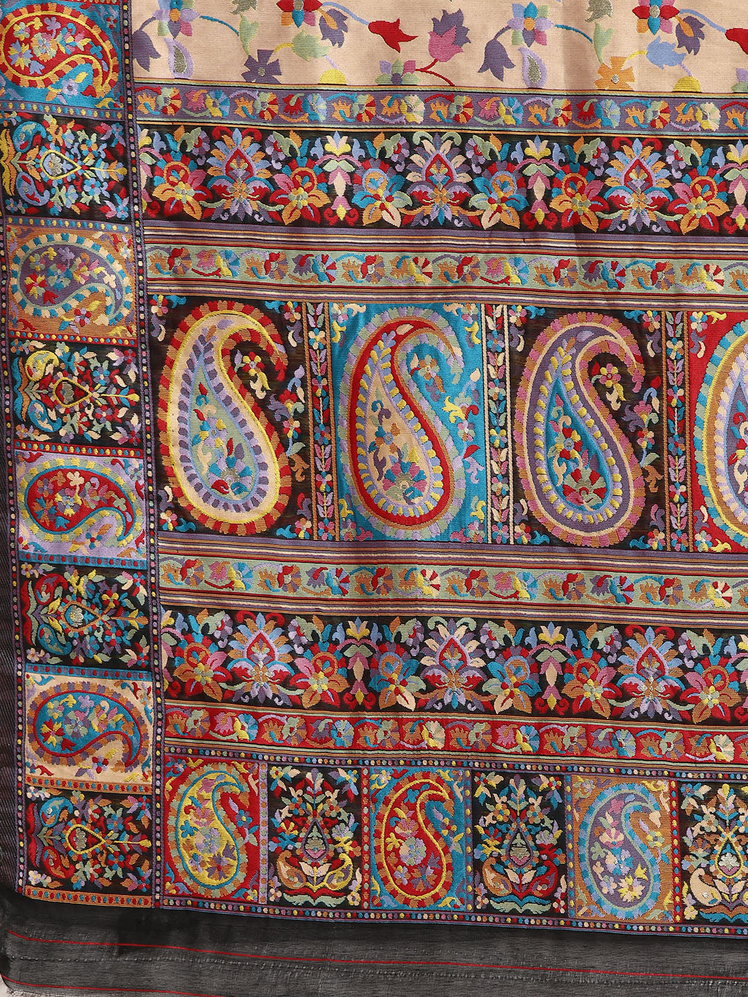 Kani Design Woven Kashmiri Saree