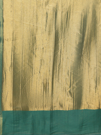 Green Woollen Reversible Shawl